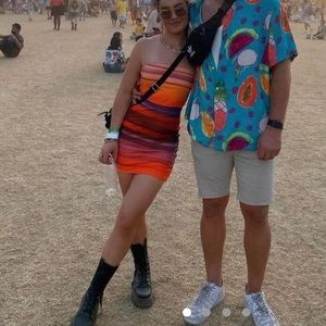 Tigermist Cher Mini dress sunset